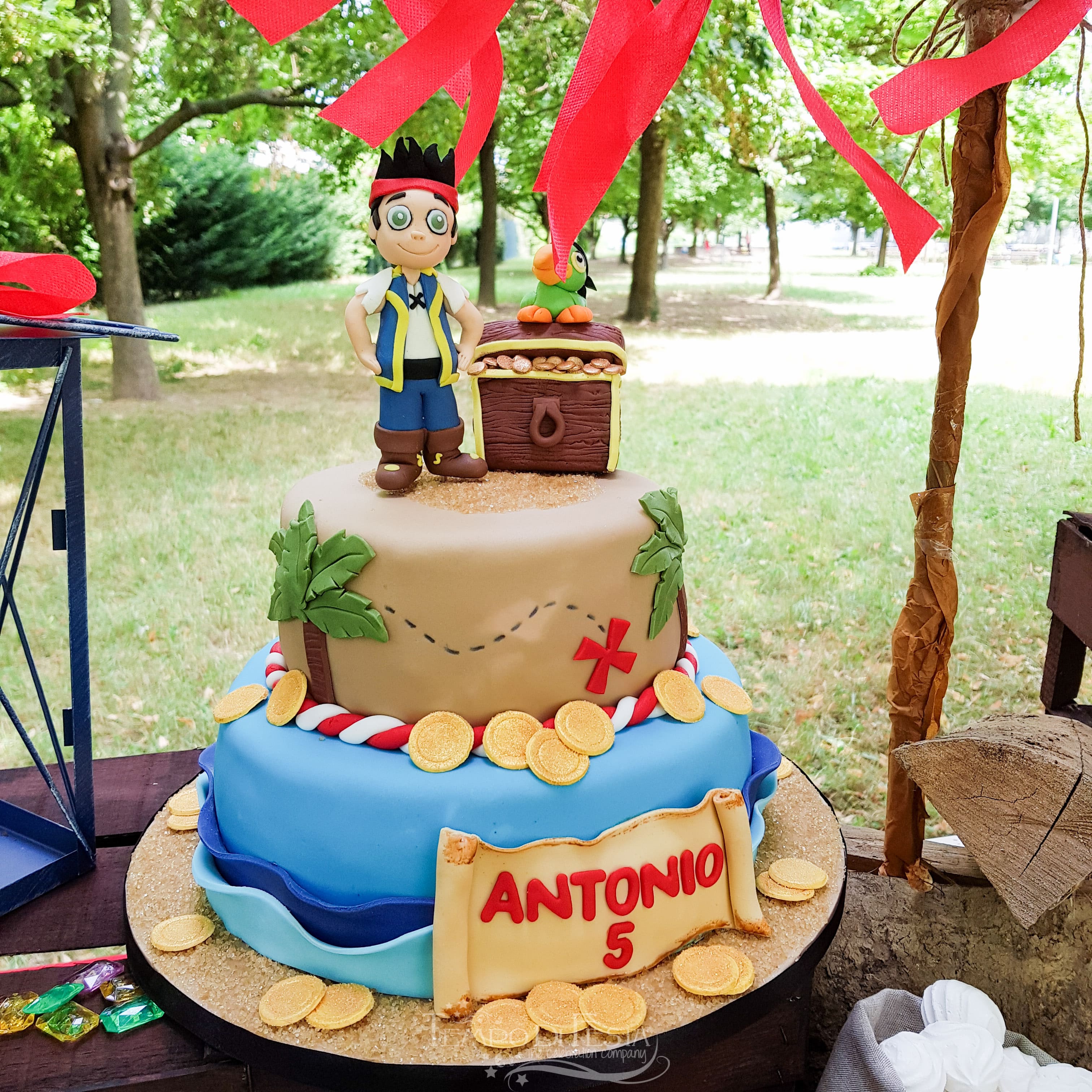 torta jake pirata