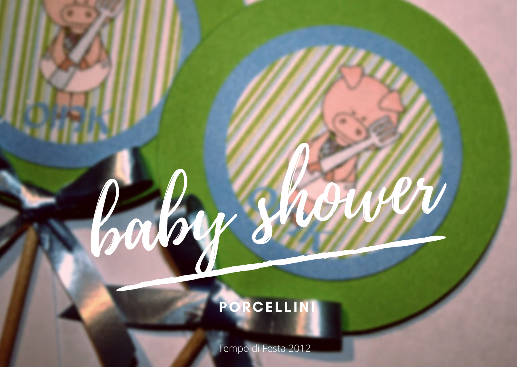 baby shower porcellino