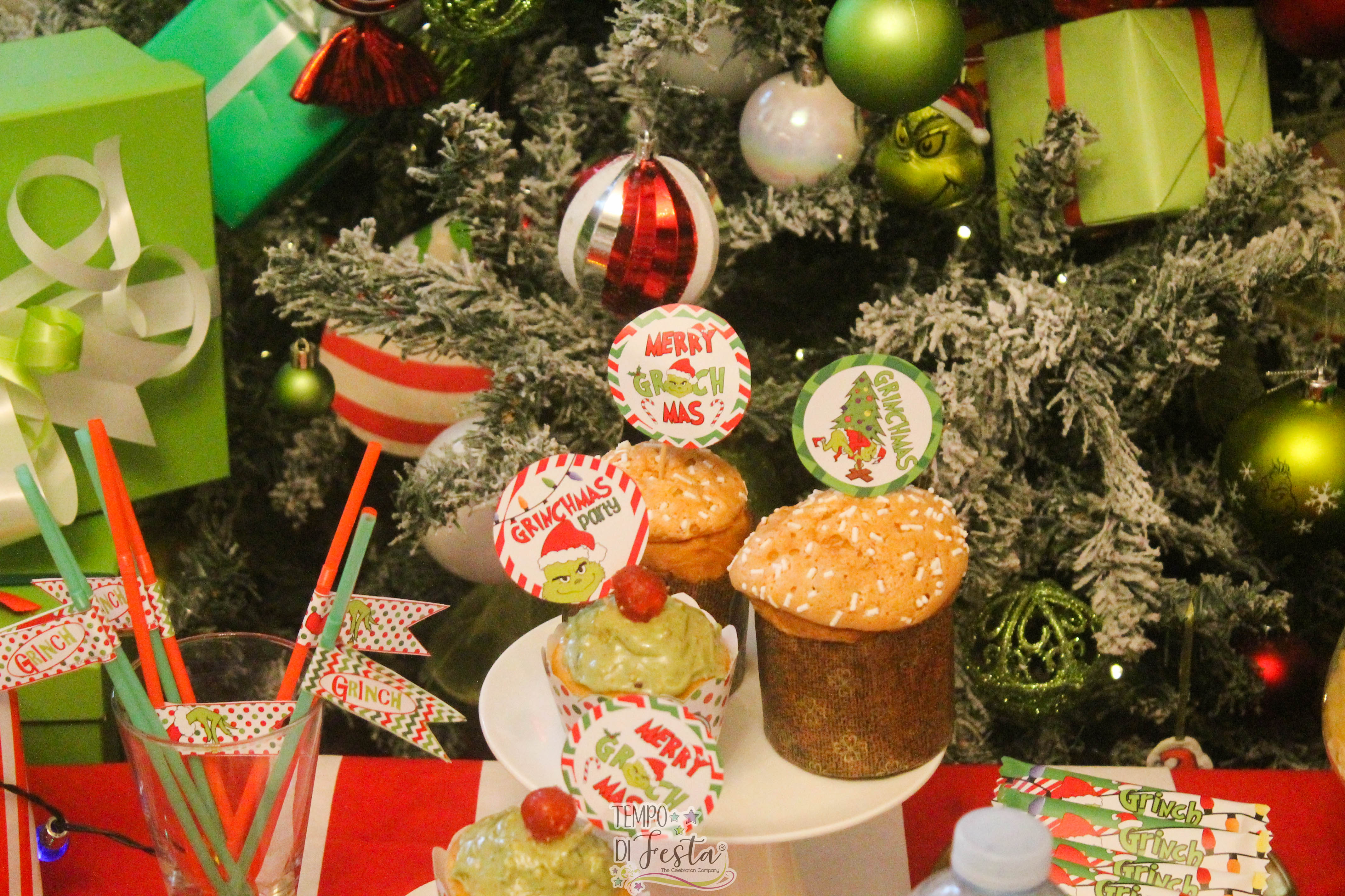 grinch party ideas allestimento (16)