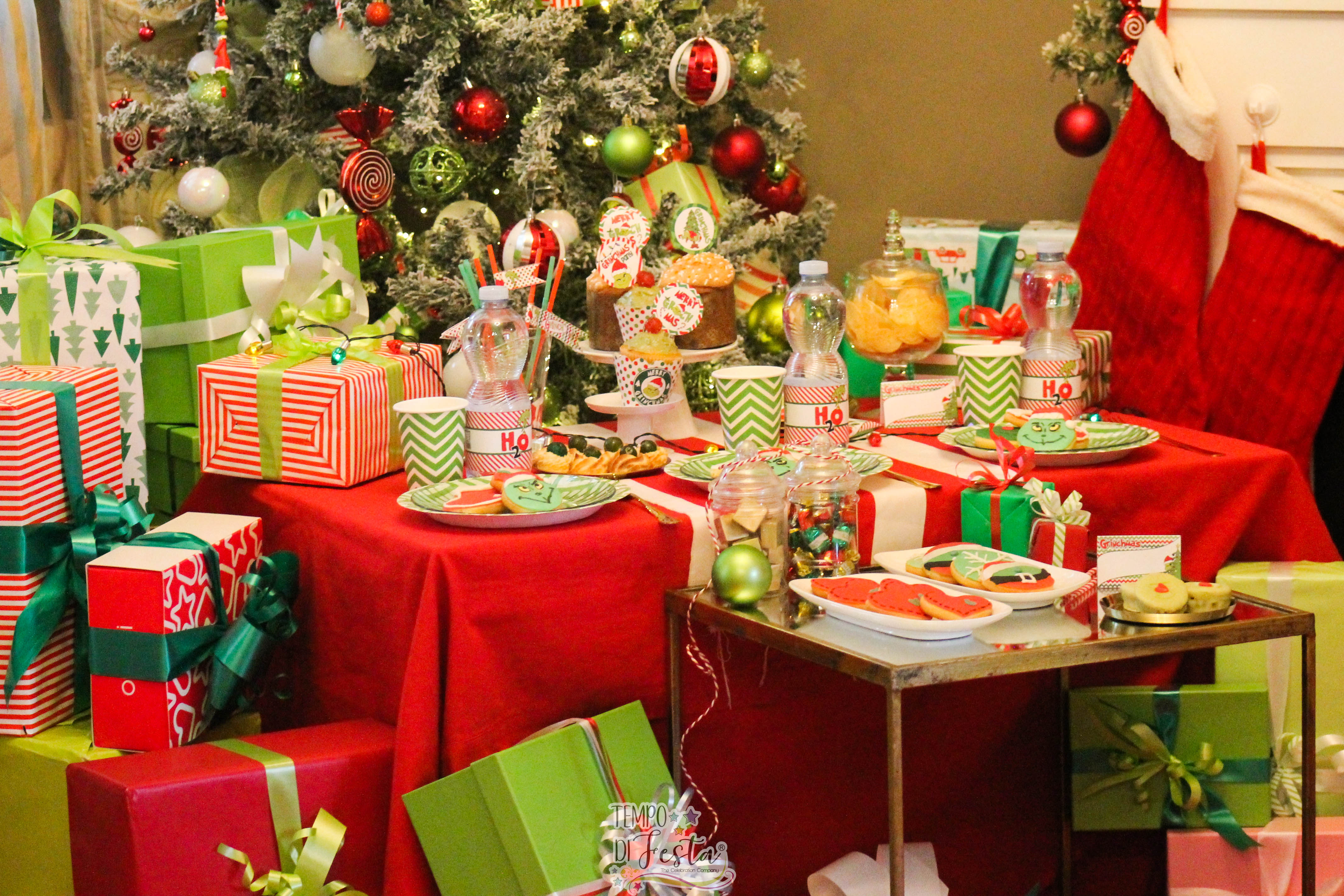 grinch party ideas allestimento (30)