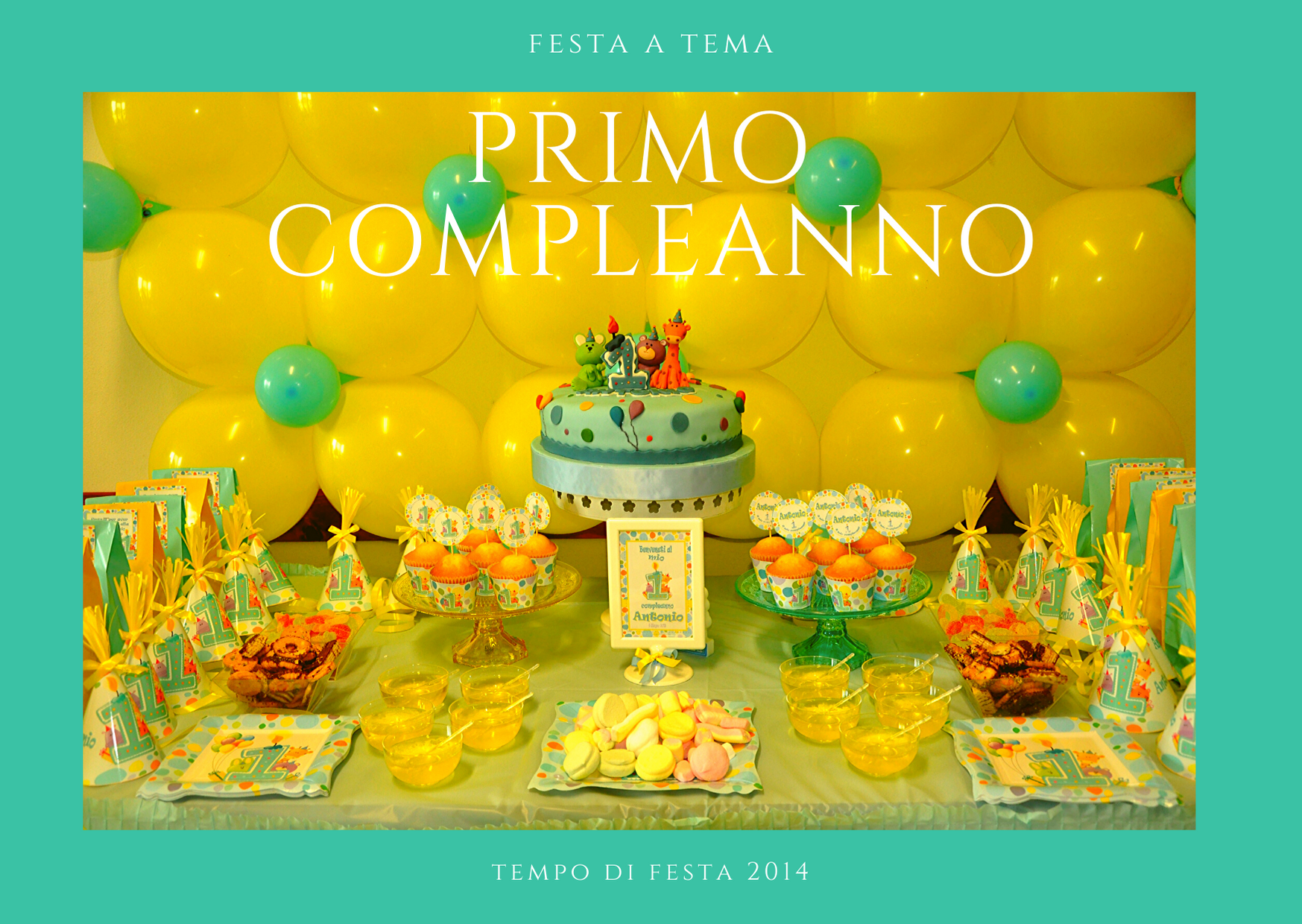 primo compleanno antonio 2014