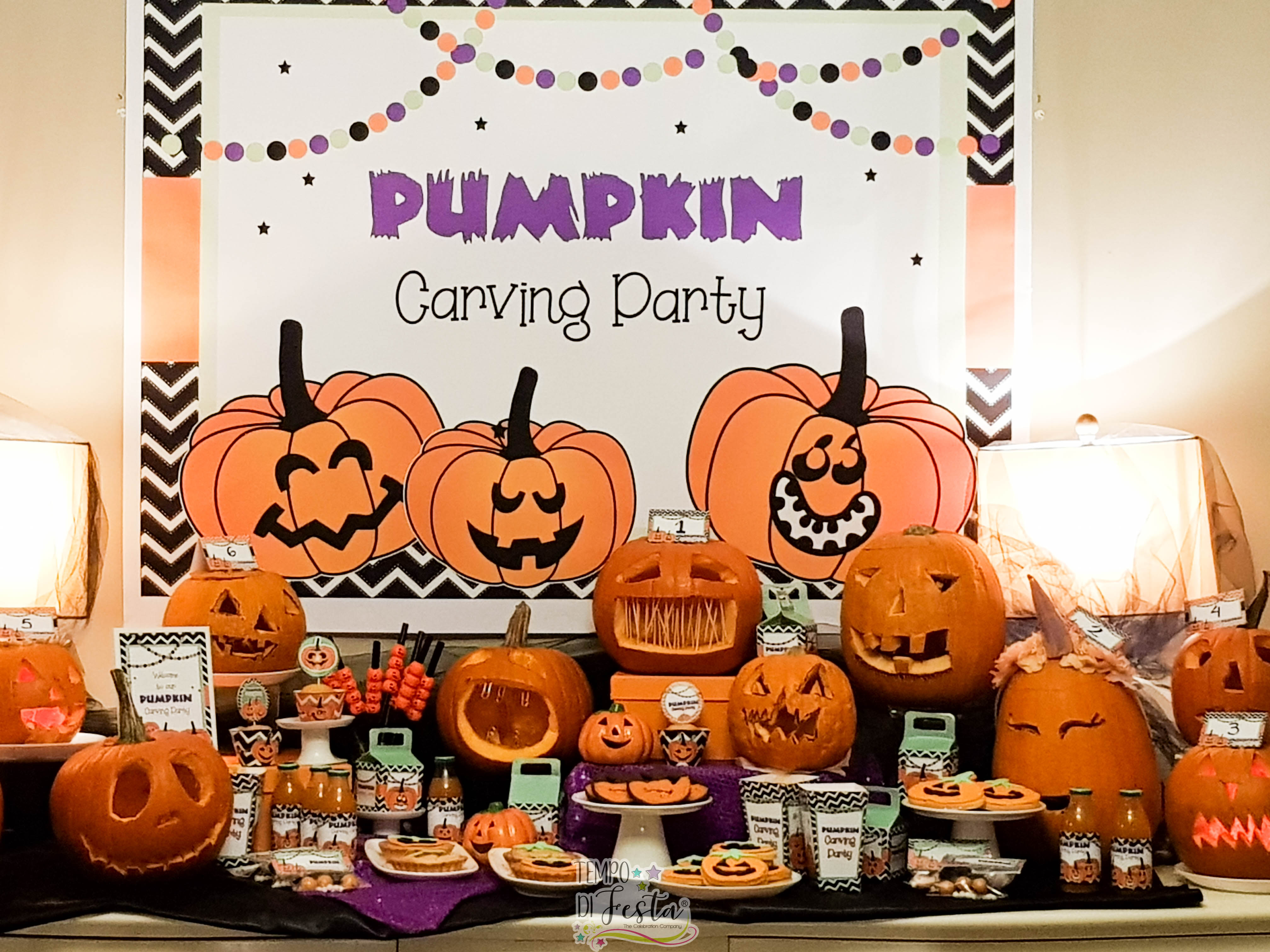 carving pumpkin halloween party (42)