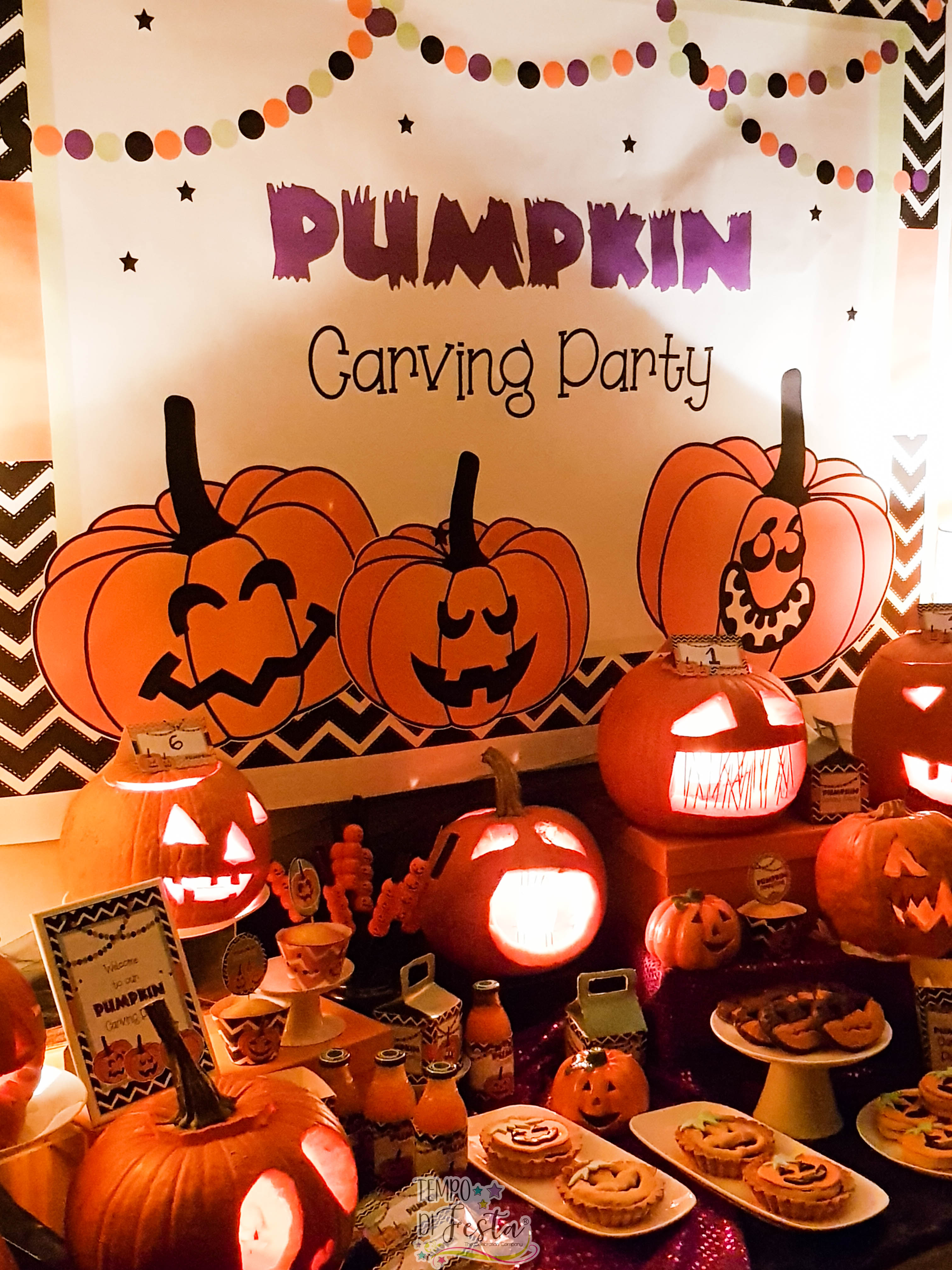 carving pumpkin halloween party (44)