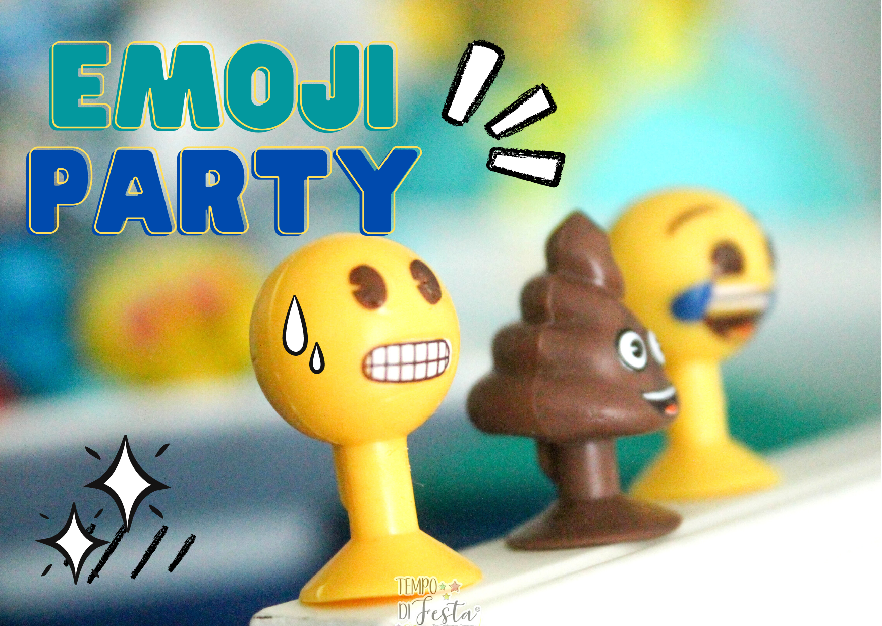 emoji party corto